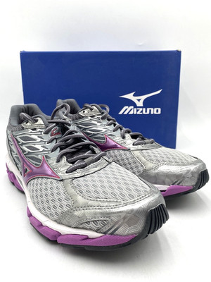 Mizuno WAVE PARADOX 4 Women's NEW Running Shoes Grey/Purple/Pink US Size 10.5