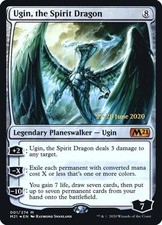 MTG English Ugin, the Spirit Dragon NM Foil Promos: Prerelease Cards