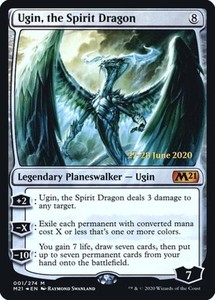 精霊龍、ウギン　旧枠foil プロモ Foil】□旧枠□《精霊龍、ウギン/Ugin, the Spirit Dragon