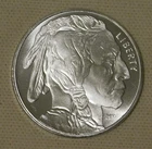 Silver Buffalo 1 oz Silver Round .999 Highland Mint