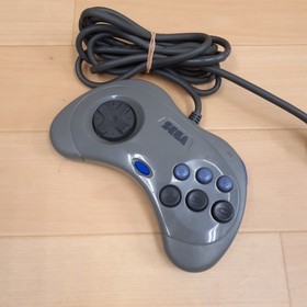 Sega Saturn console bundle with Virtua Stick & 5 games tested Japan Gray