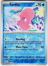 Luvdisc Reverse Holo 047/193 SV02: Carta Pokemon Comune Paldea Evoluta LP