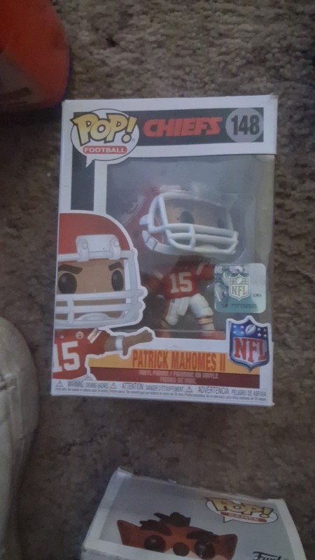 Funko Pop! Football NFL Patrick Mahomes II Kansas City Chiefs #148 Vinyl