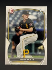 Zander Mueth 2023 Bowman Draft #BD-131 Pittsburgh Pirates