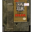 The Legend Of Zelda NES Gold Cartridge Vintage 1988