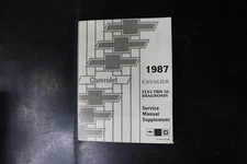 Chevrolet 1987 Cavalier Electrical Diagnosis Service Manual Supplement
