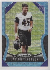 2019 Panini Prizm Rookies Blue Wave Prizm 61/199 Jaylon Ferguson #379 0q3