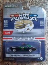 GREENLIGHT HOT PURSUIT SERIES 30 1967 CHEVROLET CAMARO CUSTOM GREEN MACHINE VHTF