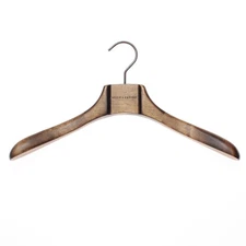 Stile Latino Sport Coat Hanger in Brown Wood