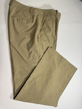 Talbots Hampshire Women  s Size 14 Beige Brown Polyester Blend Pant