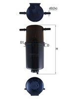 NEU - Knecht KL873 Kraftstofffilter FüR VW