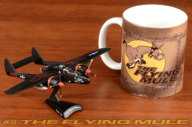 Postage Stamp Planes 1:120 P-61B Black Widow USAAF 548th NFS Lady in the Dark - Image 4 of 4