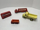 Vintage 1960s Diecast Car Lot  Lesney & Corgi Toys Trucks  Mix Cars Lot