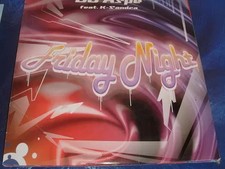 DJ Asp� Featuring K-Sandra Friday Night Vinyl Single 12inch Eliptica Records