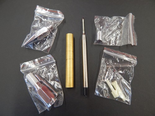 Hexagonal Clicker Pen Kits x 3