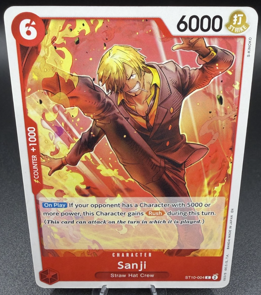 【PSA10】ワンピースカードゲームサンジ C ST10-004プロモ Sanji ST10-004 Three Captains Holo Rare One Piece TCG Card Game | eBay