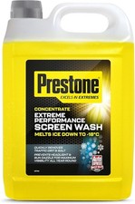 Prestone Screenwash Concentrate 5L, Screen Wash For Cars - Winter, High Performa 4.50 per litre