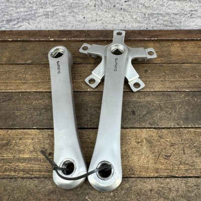 Vintage Shimano Deore XT FC-M730 Crankset 165mm 110 BCD Triple MTB