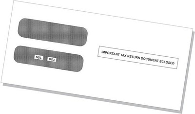 NextDayLabels - Envelopes, Designed to fit W-2 3-Up Employee Tax Forms,
