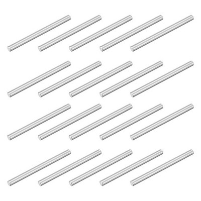 60 Stück M3x40mm 304 Edelstahl Dübel für Regalstützen, zylindrische Stifte