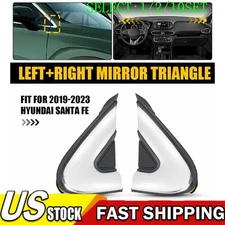For 19-23 Hyundai Santa Fe LH RH Fender Pillar Trim Mirror Corner Molding 1~10X