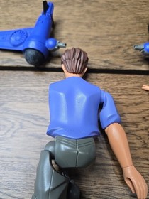 LEGO Galidor Nicholas Nick Bluetooth Deluxe Set 8313 2002 INCOMPLETE PARTS LOT