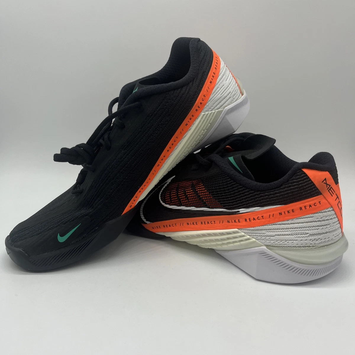 Nike React Metcon Turbo Black Total Orange for Sale | Authenticity