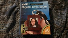 New SHIFT3 Digital Photo Album with Keychain USB 2.0 Rechargeable 60 Images