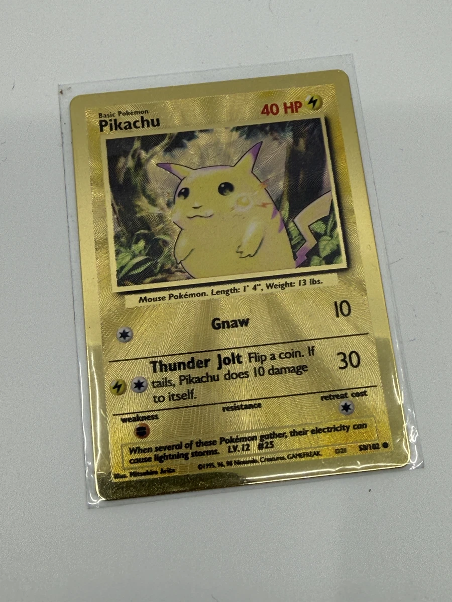 Pikachu 058/102 Miscellaneous Cards & Products for sale | eBay