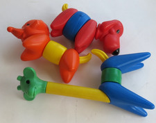 TUPPERWARE SPIELZEUGSERIE ZOO IT YOURSELF TIERE TUPPER TOYS SAMMELOBJEKT 70er