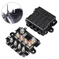 Sicherungshalter 1 x Mega + 4 x Midi Sicherung inkl. Busbar 12/24V