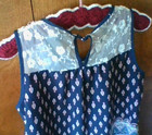 Floral Lace Lite Flowy Tank Top Hearts Monteau Girl M 10/12 Fun Paisley Boho EUC — photo 10