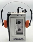 Sony WM-1 Walkman Vintage Cassette Player Tested Plays Works READ FF REW Issue