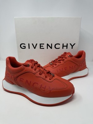 Size 9 / Size 42- Givenchy GIV Runner Sneakers Dark Orange