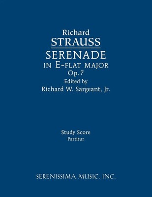 Richard Strauss | Serenade in E-flat major, Op.7 | Taschenbuch | Englisch (2018)