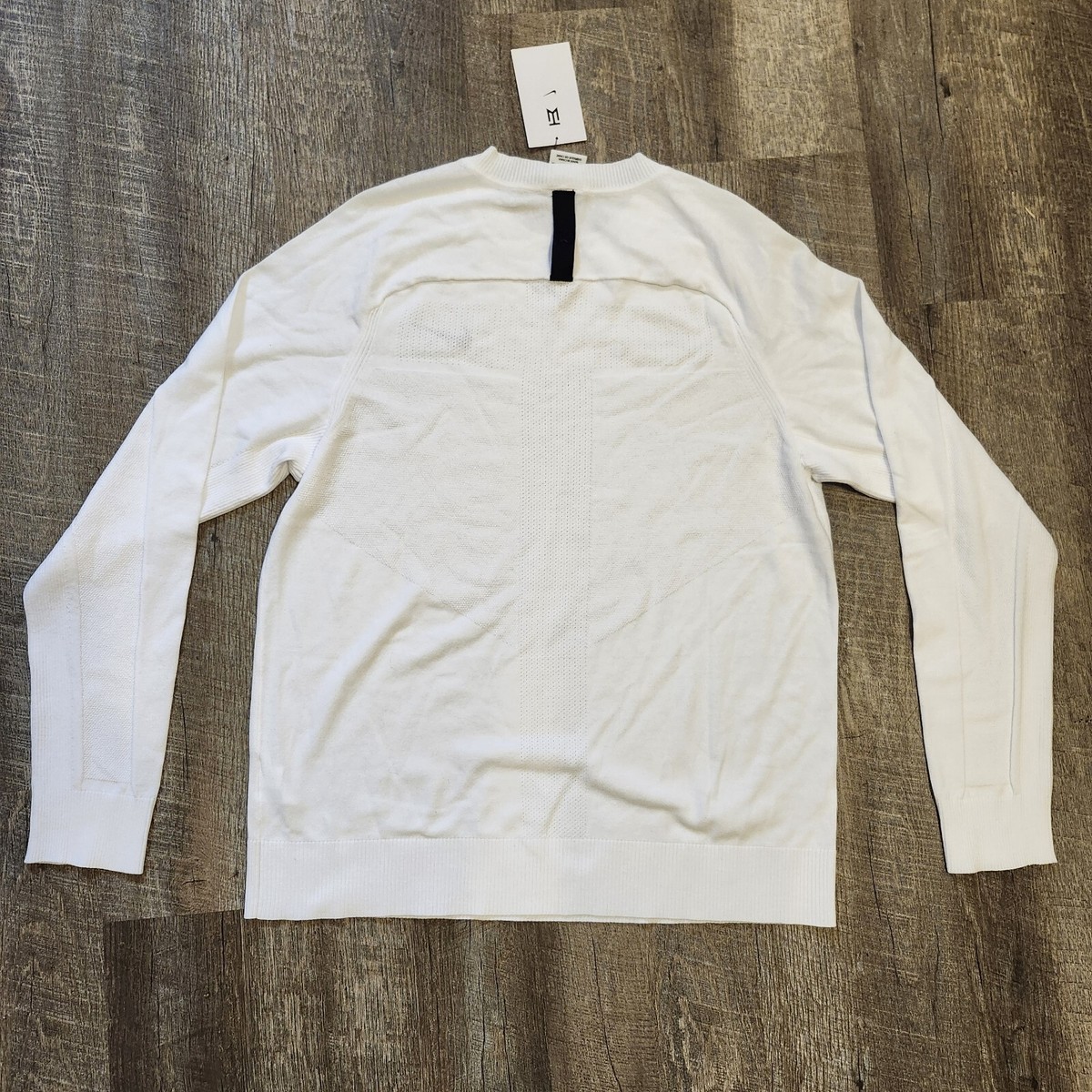 Nike Tiger Woods TW Knit Golf Pullover Sweater DR5291 100 White