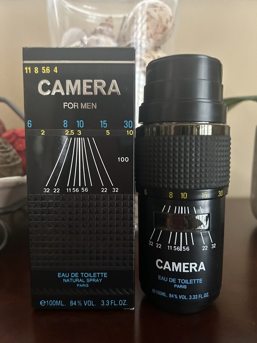 Camera For Men By Parfums Max Deville 3.3 Oz EDT Spray Vintage