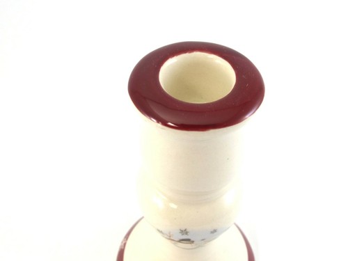 Royal Seasons Snowmen CANDLE HOLDERS Set of 2 Tapers Stoneware Christmas Holiday - Picture 3 of 10