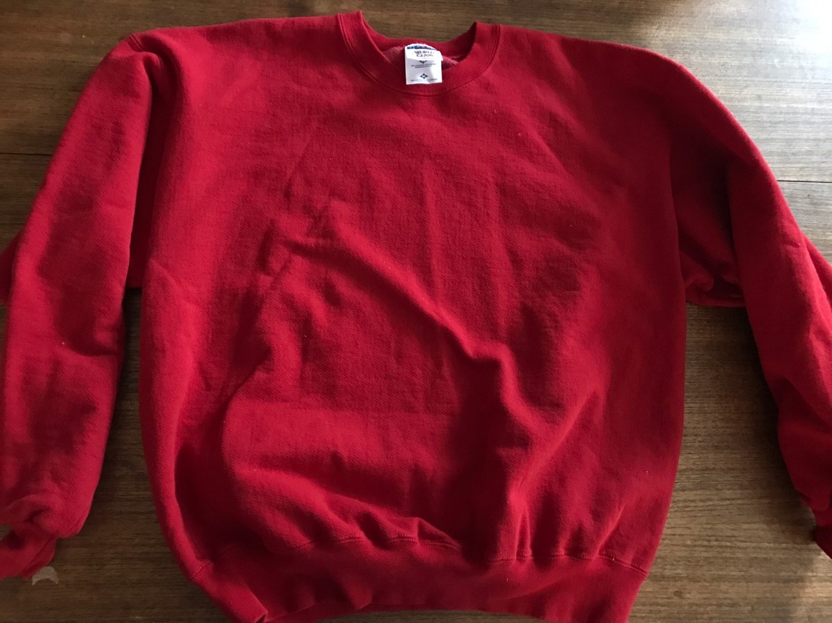 Jerzees Cotton Rich (95%) Sweatshirt Vintage Made In USA New Jerzees Cotton Rich (95%) Sweatshirt Vintage Made In USA New