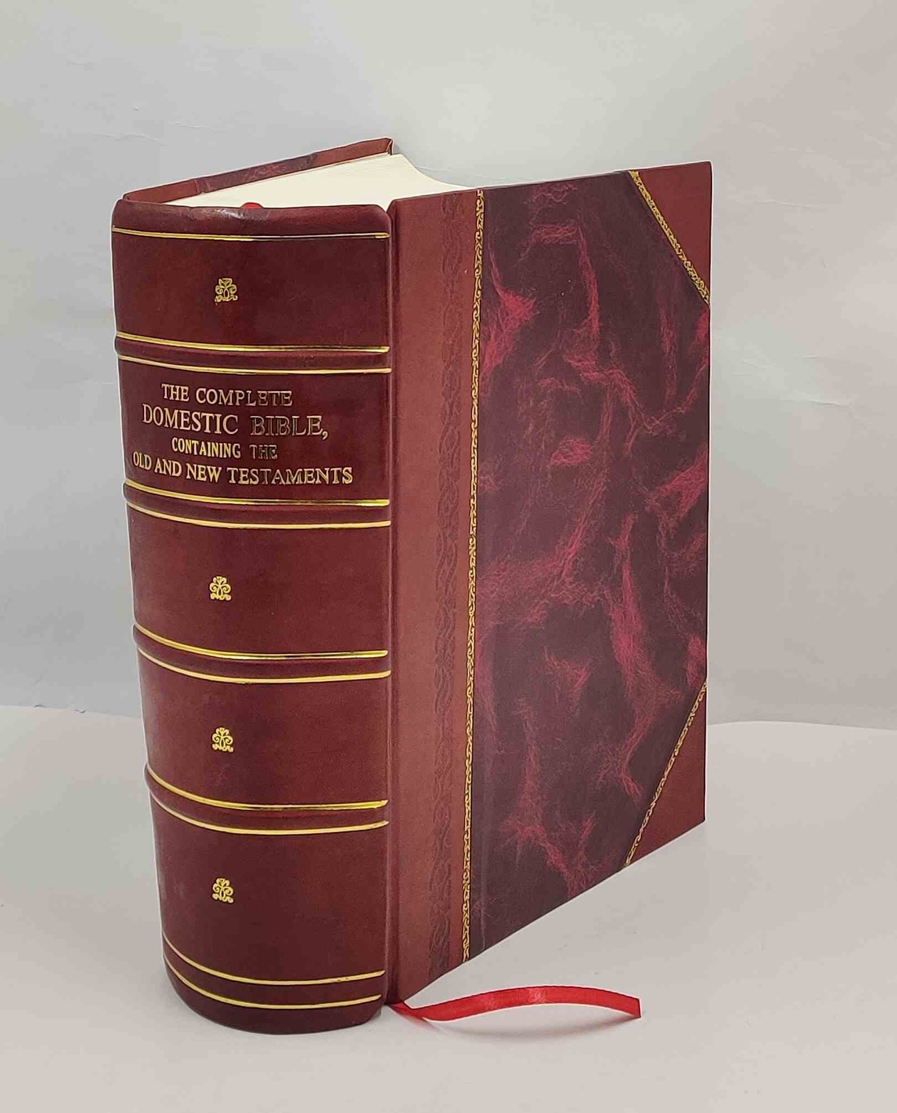 The complete domestic Bible 1873 [Leather Bound]