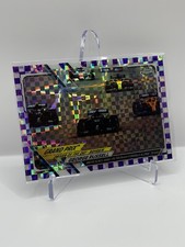 2021 Topps Chrome Formula 1 F1 George Russell #156 /199 Purple Checker Checkered