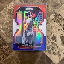 2022 Panini Prizm Tier III Red White Blue Prizm #226 Jared Walsh Angels B-8