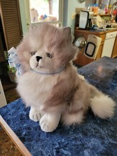 Vintage Yomiko Collection by Russ Stuffed Persian Cat w/ Tags 12"