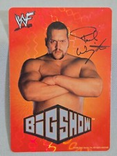 1999 WWE Big show Prism Sticker Die-Cut Vending Machine WWF Raw