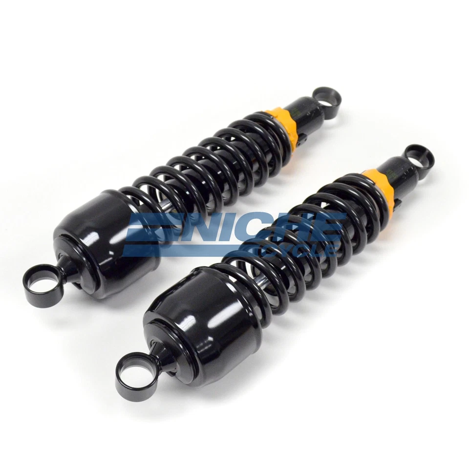 Amortiguadores traseros Kawasaki KZ900 A/B 1976 335 mm ojo/ojo negro/amarillo Foto 2 de 3