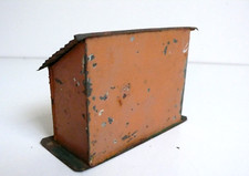🏛️ Petite Gare En Tôle Peinte JdeP / FV - Début XXème (vers 1910) - 10 X 7 Cm - Occasion