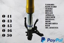ANELLO ELASTICO FINE CORSA FORCELLA MOTO ESCURSIONE PRECARICO MUPO BITUBO RDH