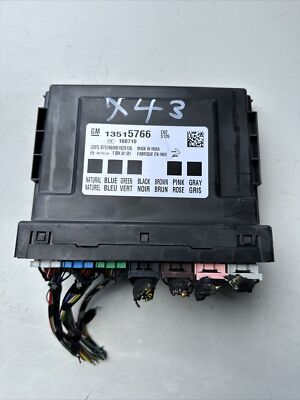 2008-2017 Vauxhall Insignia Mk1 a BCM Body Control Module 13515766 