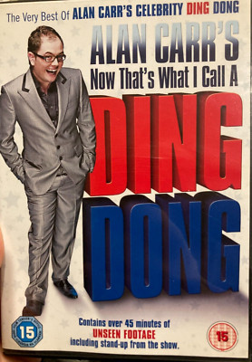 Alan Carr's Now That's What I Call A Ding Dong region 2 DVD (British comedy)