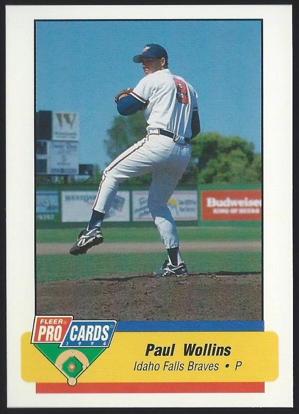 1987 1992 1994 ProCards Idaho Falls Braves Gems Minor League Baseball Card PICK - Image 3 of 3